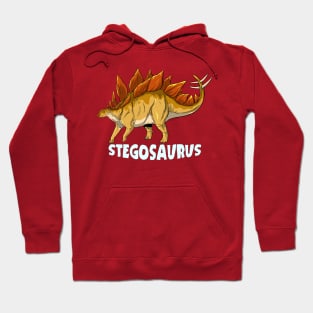 Stegosaurus Dinosaur Design Hoodie